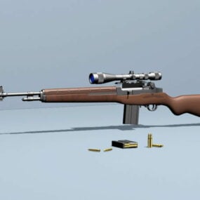 Hunting Sniper Rifle 3d model
