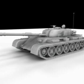 3D model hlavního bojového tanku