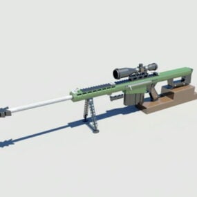 Navy Seal Sniper Rifle 3d μοντέλο