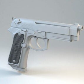 Desert Eagle Pistol Gun τρισδιάστατο μοντέλο