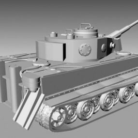 Tiger Tank 3d-model