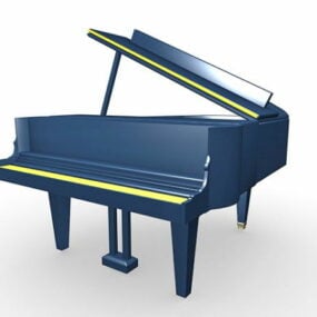 Piano à queue modèle 3D