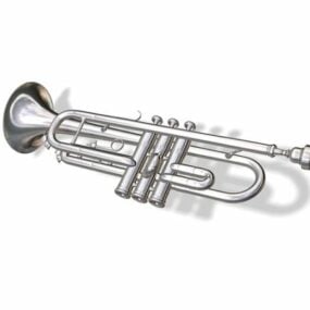C Model Trumpet 3d