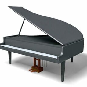 Piano de cola modelo 3d