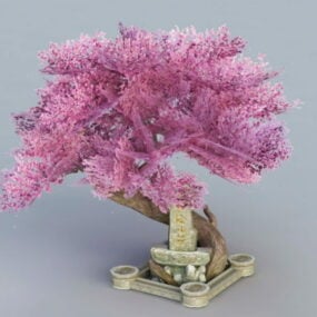 Eski Şeftali Ağacı 3d modeli