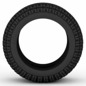 3D model gumové pneumatiky
