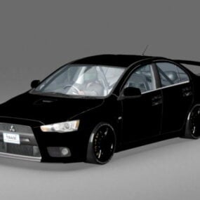 Mitsubishi Lancer Evolution 3d model