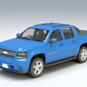 Mô hình 3d Chevrolet Avalanche