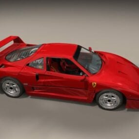 Ferrari F40 3D-Modell