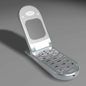 Vecchio modello 3d del telefono cellulare