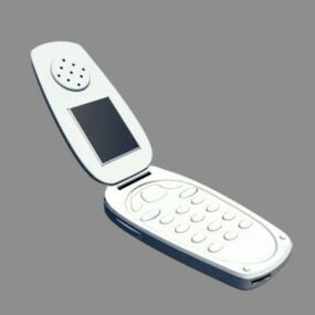 플립 전화 3d 모델