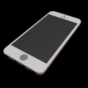 Iphone 5s Rosa modelo 3d