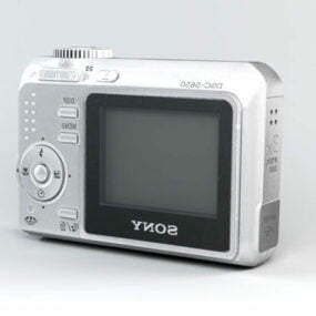 Sony Cyber-shot Dsc-s650 digitale camera 3D-model