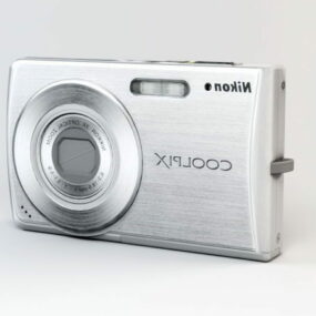 Nikon Coolpix S200 Digital Camera 3d model