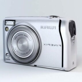 กล้อง Fujifilm Finepix F40fd โมเดล 3 มิติ