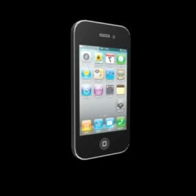 Apple Iphone X Purple 3d model