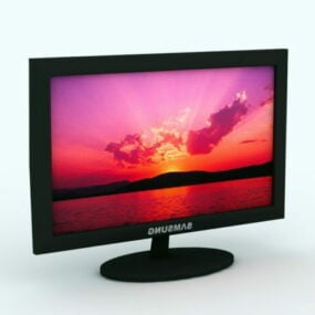 Samsung LCD-näyttö 3d malli