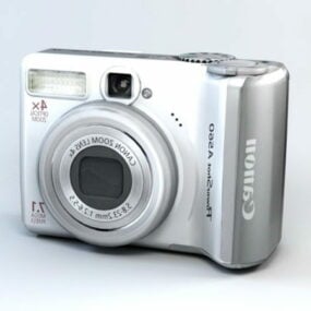 Canon Powershot A560 3D-Modell