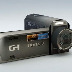 Fotoaparát Canon Dv 3D model