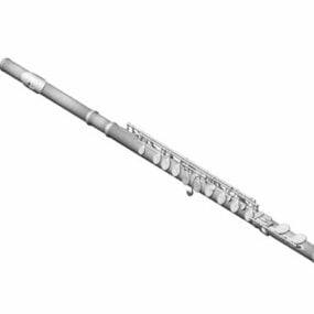 3d модель поперечної флейти
