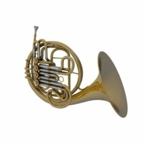 Modern Horn 3d model