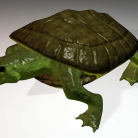 Turtle Figurine 3d-modell