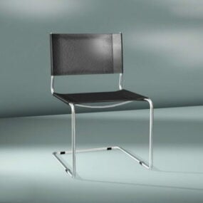 Chrome Cantilever Chair 3d model