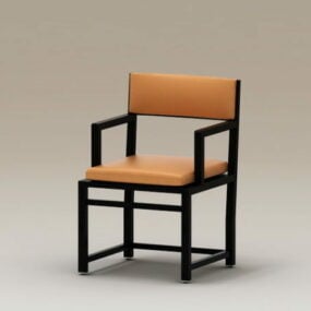 Chinese Style Armchair 3d model