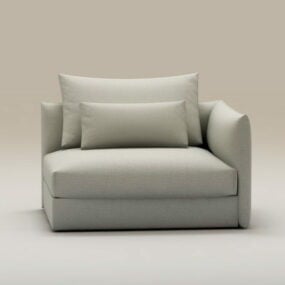 Small Sectional Sofa 3d model