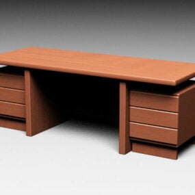 Eksklusiv Executive Desk 3d-modell