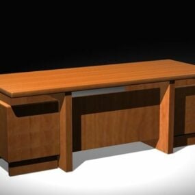 Executive Office Desk 3d model