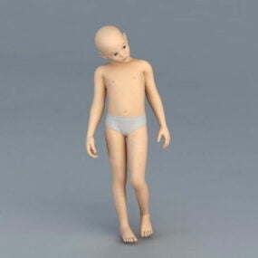 Boy Child 3d-model