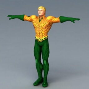 Model 3D Aquaman