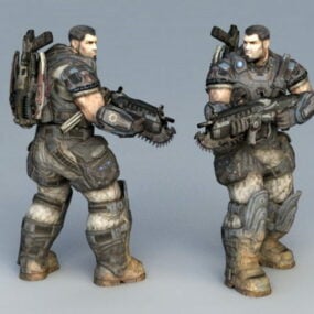3D model vojáka speciálních sil