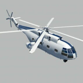Changhe Z-8 Hubschrauber 3D-Modell