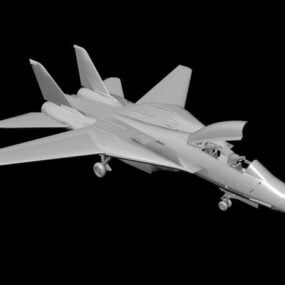 그루먼 F-14 전투기 3d 모델