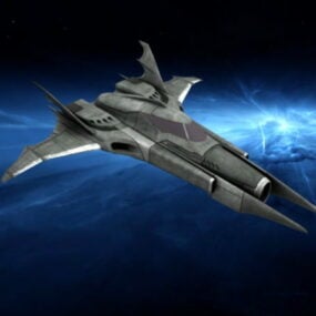 Futuristic Spacecraft Enterprise Ncc 3d model