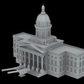 3D-model van het Imperial Oorlogsmuseum