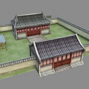 Peasant Courtyard House 3d model
