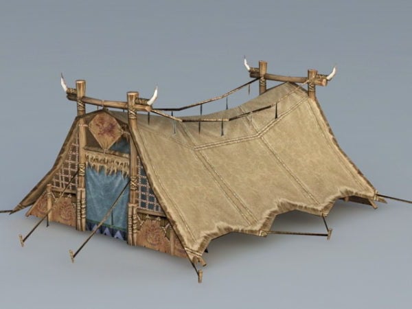 Roman Leather Tent