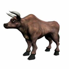 Cattle Bull 3d model