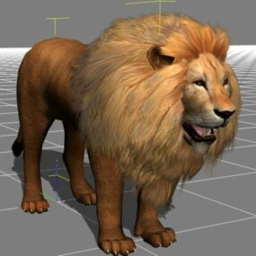 Lion Avatar 3d-modell