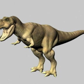 Modelo 3D do Tiranossauro Rex