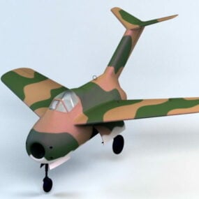 Model myśliwca Ta-183 3D