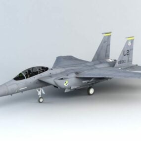 โมเดล F-15e สไตรค์อีเกิล 3 มิติ