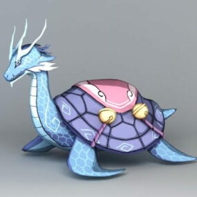 Chinese Dragon Turtle 3d model