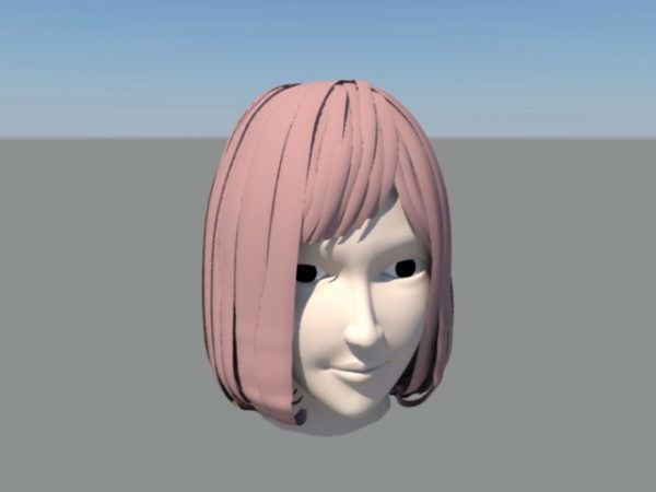 3д модели головы жен.