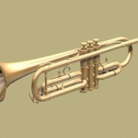 Bastrompet 3D-model