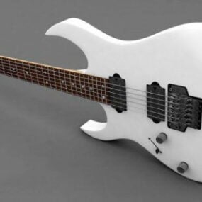 Electric Guitar Ibanez Rg 3d model