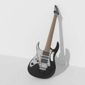 Mô hình đàn guitar Fender Stratocaster 3d